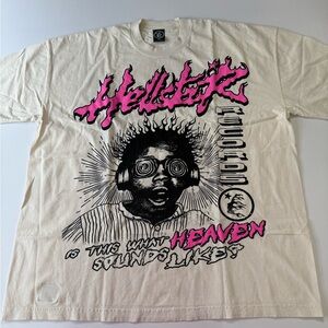 Hellstar Records Cream Graphic Tee